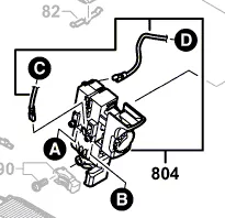 Interrupteur réf. 2 609 003 670 BOSCH